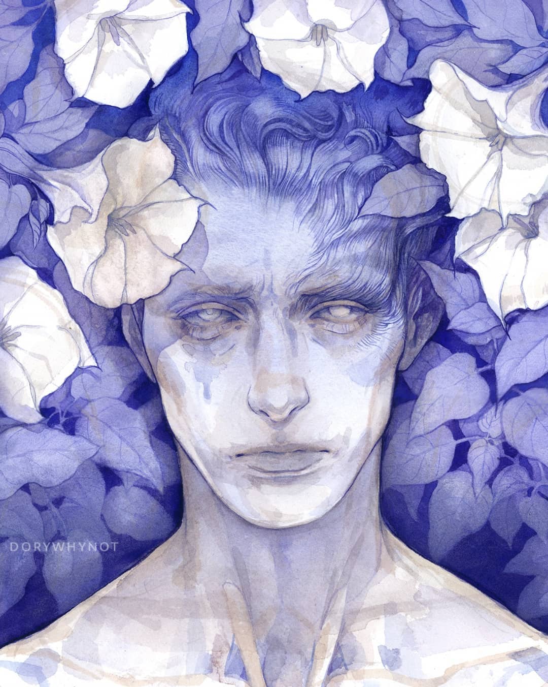 Dark Surrealism Watercolors By Dory Whynot (11)