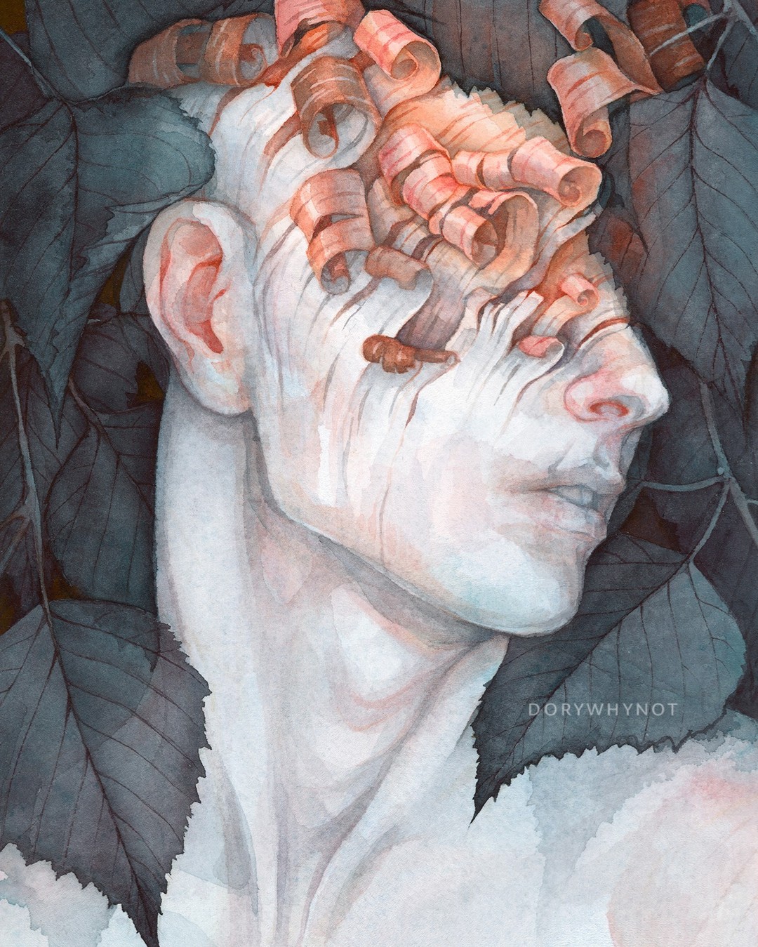 Dark Surrealism Watercolors By Dory Whynot (14)