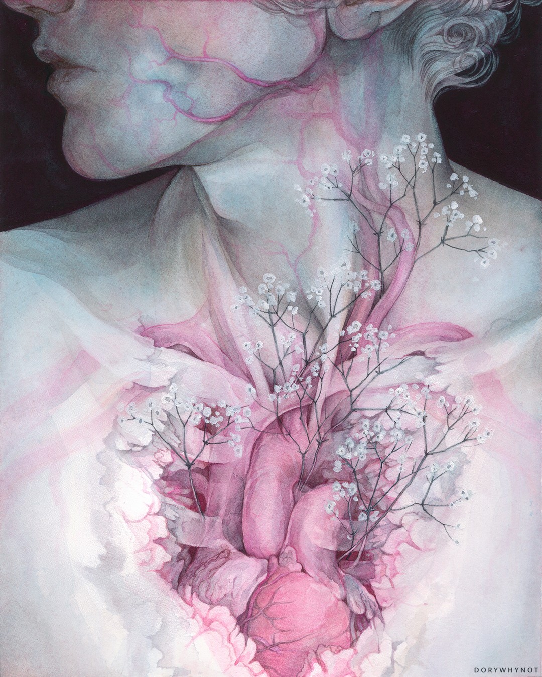 Dark Surrealism Watercolors By Dory Whynot (5)