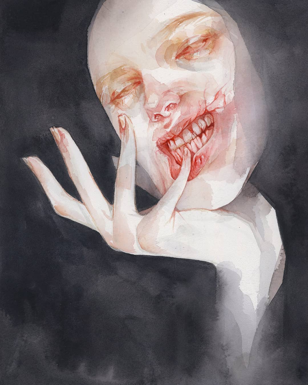 Dark Surrealism Watercolors By Dory Whynot (7)