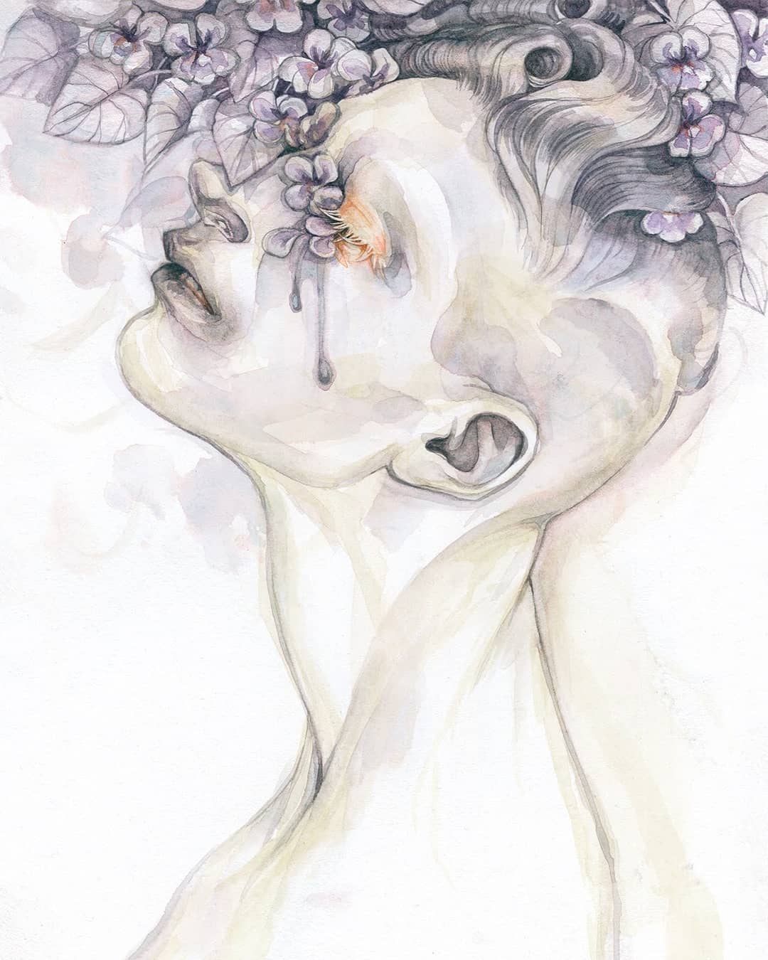 Dark Surrealism Watercolors By Dory Whynot (8)