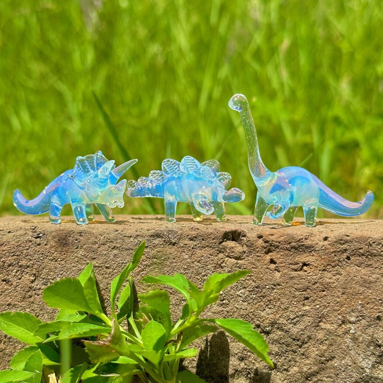 Dinosaur And Fossil Glass Sculptures By David White (10)