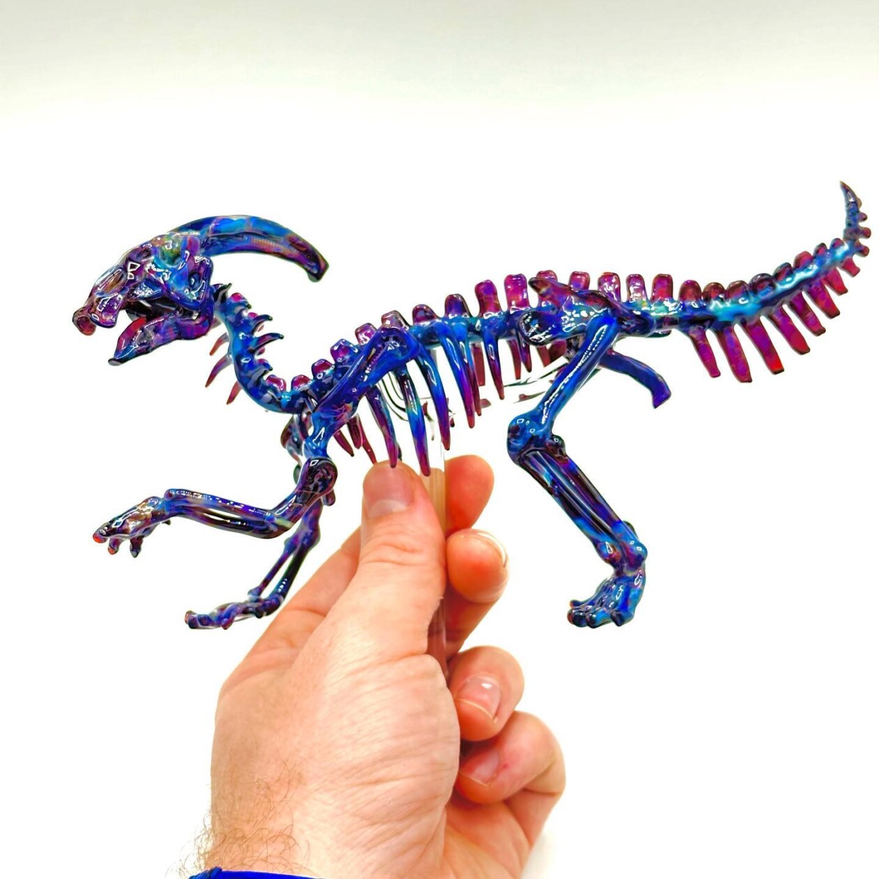 Dinosaur And Fossil Glass Sculptures By David White (5)