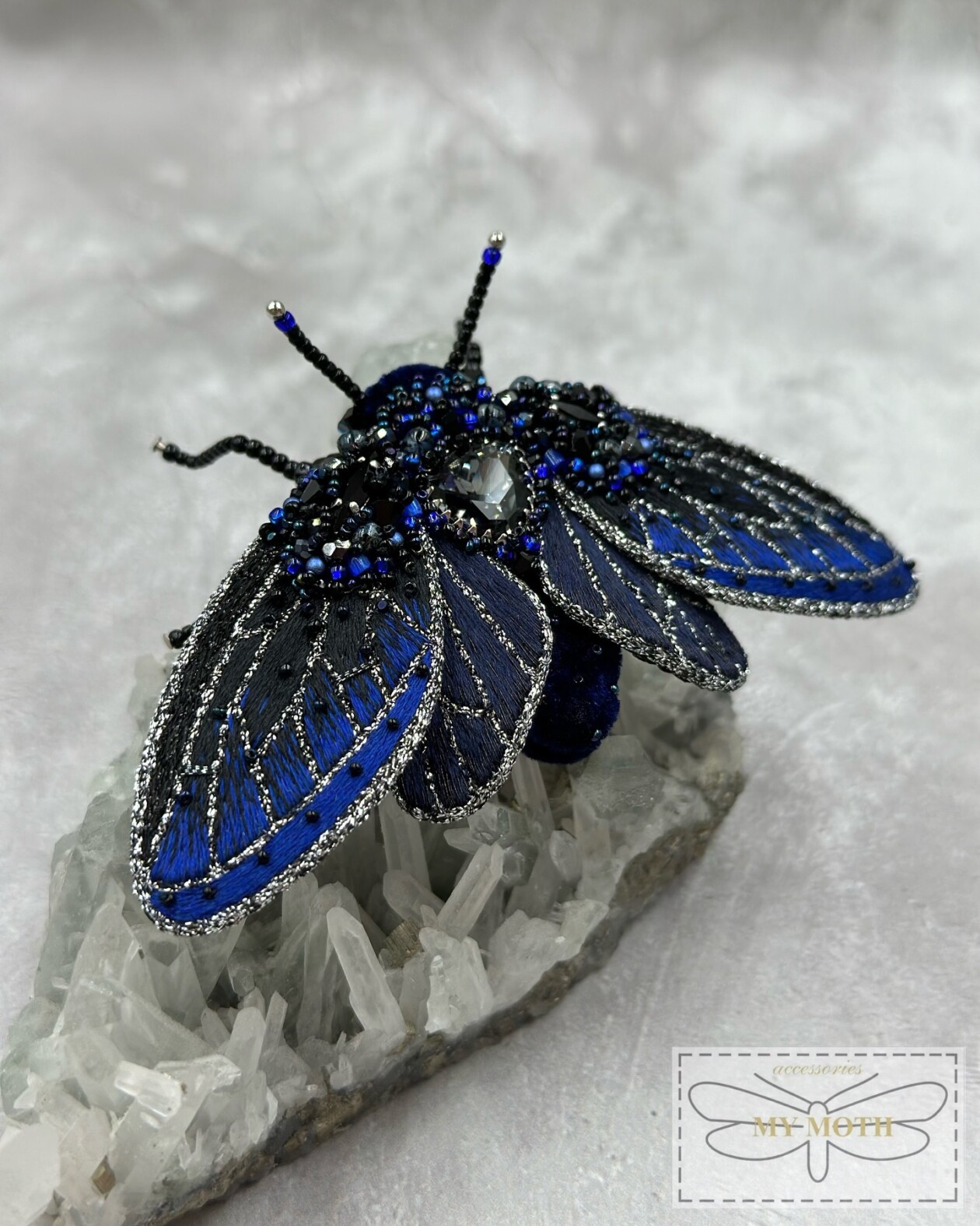 Insect Themed Beaded Embroidery Jewelry By Victoria, Aka My Moth Accessories (19)