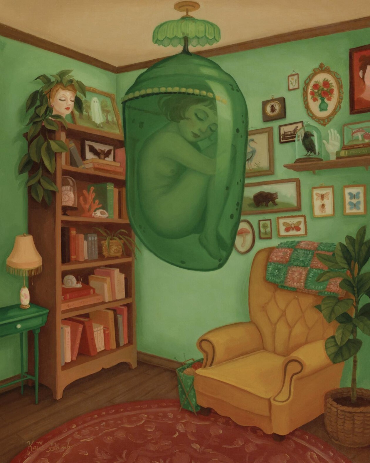 Katie Gamb's Cute And Creepy Paintings (1)