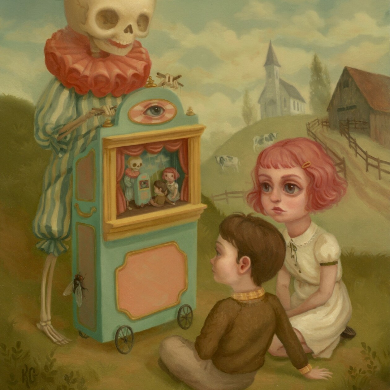 Katie Gamb's Cute And Creepy Paintings (24)