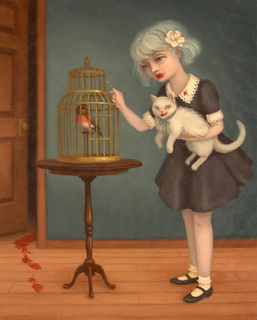 Katie Gamb's Cute And Creepy Paintings (3)