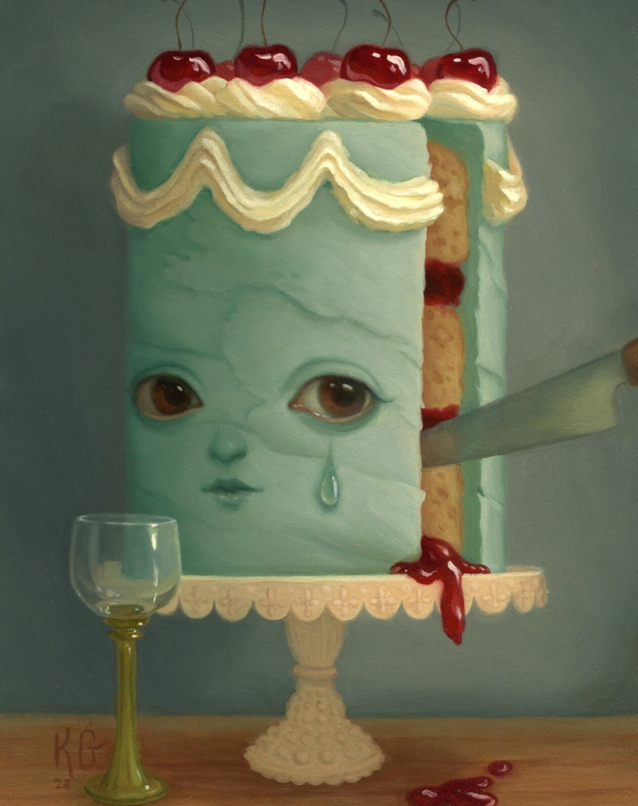 Katie Gamb's Cute And Creepy Paintings (7)