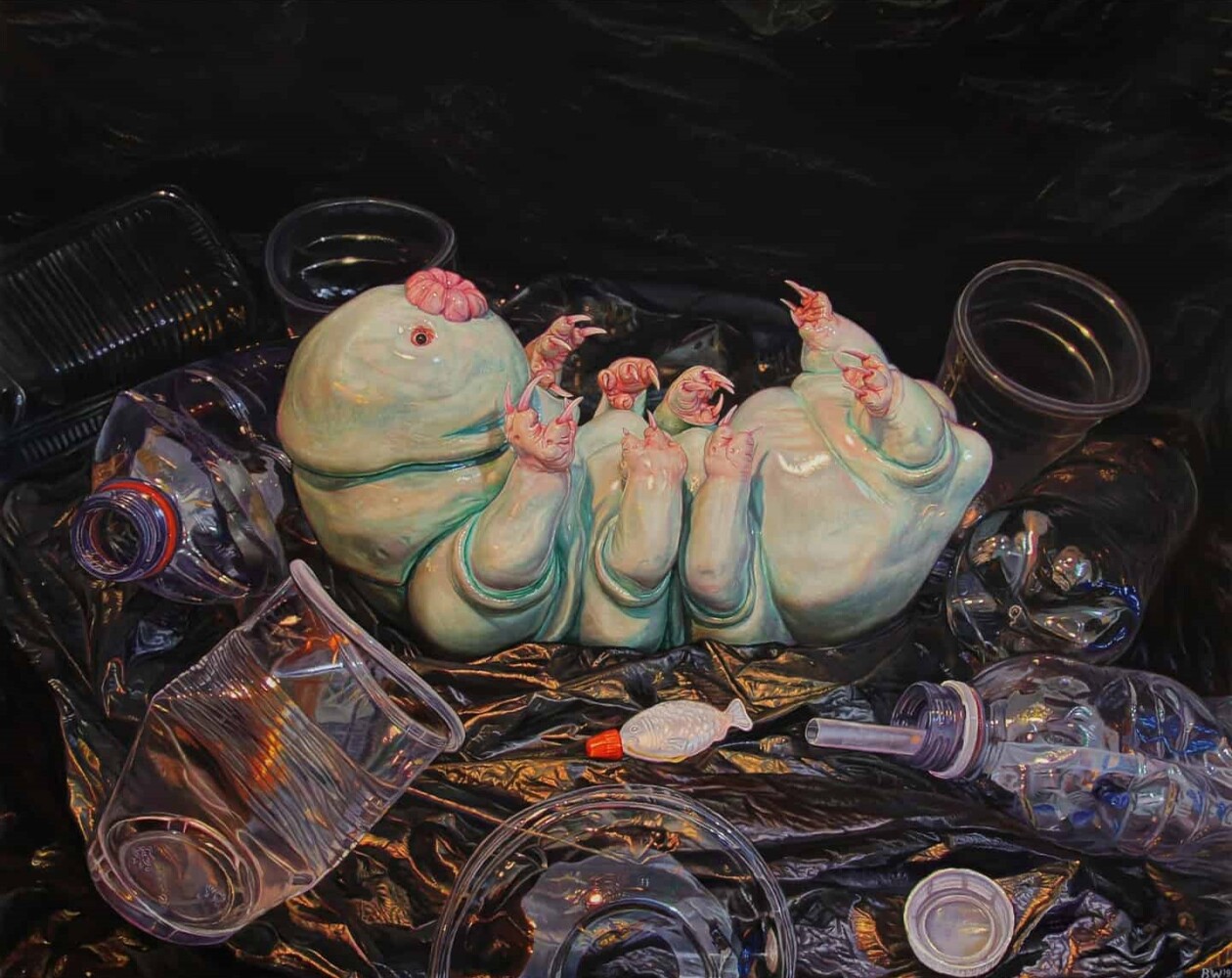 The Bizarre But Exuberant World Of Beau White's Oil Paintings (12)