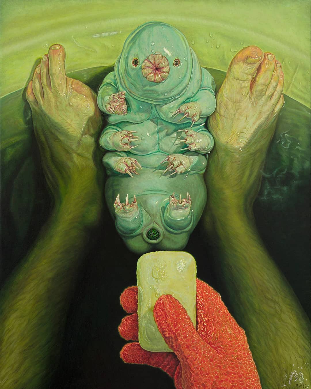 The Bizarre But Exuberant World Of Beau White's Oil Paintings (14)