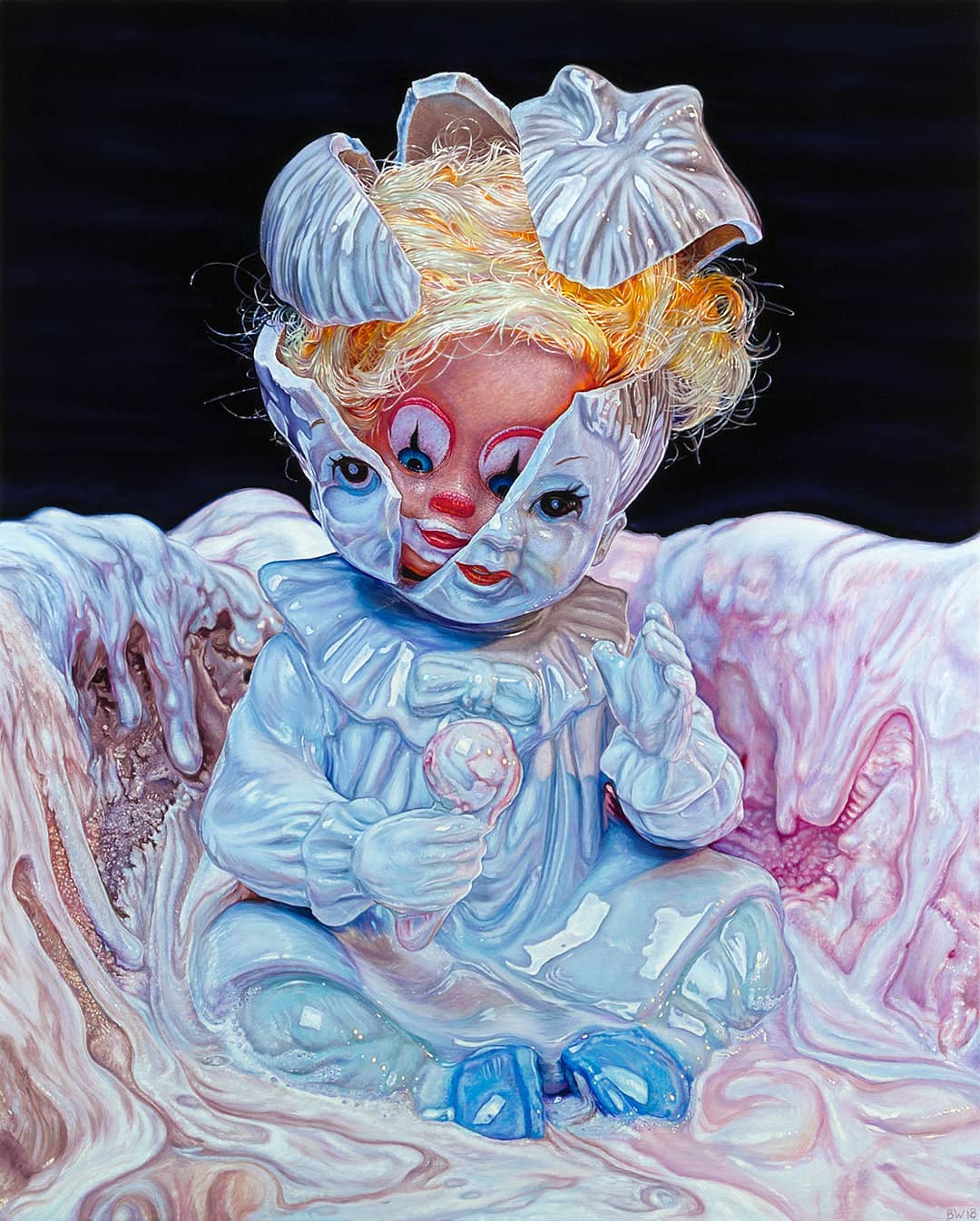 The Bizarre But Exuberant World Of Beau White's Oil Paintings (8)