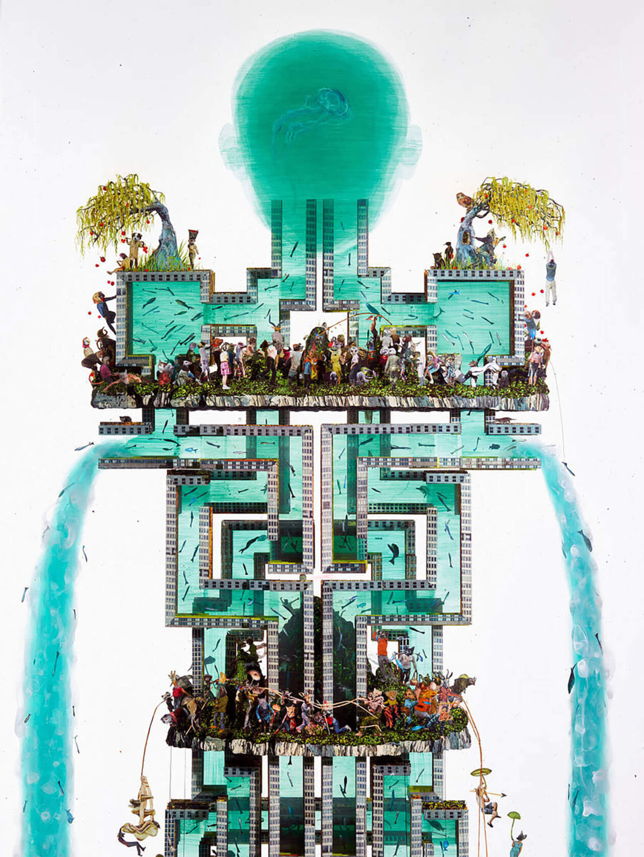 Dustin Yellin's Psychogeographies (17)