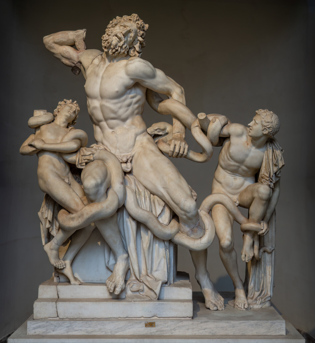 Laocoön And His Sons (late Hellenistic), Vatican Museum Image Via Wikipedia.