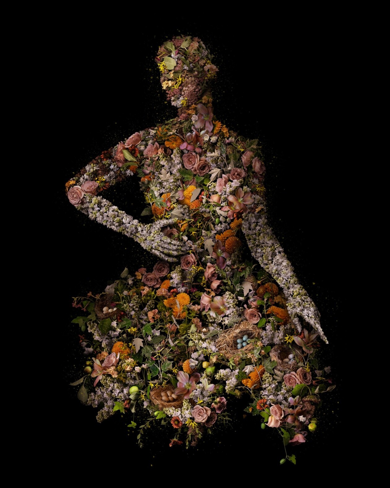 Meggan Joy's Floral Photocollage Silhouettes (15)