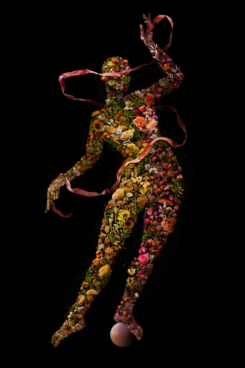 Meggan Joy's Floral Photocollage Silhouettes (5)