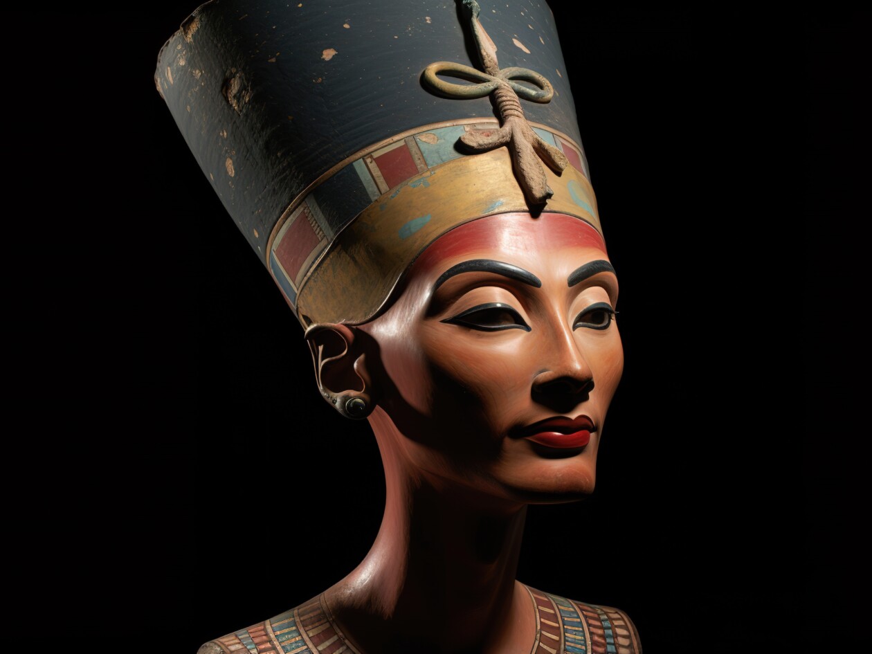 Statue Of Nefertiti By Pngtree