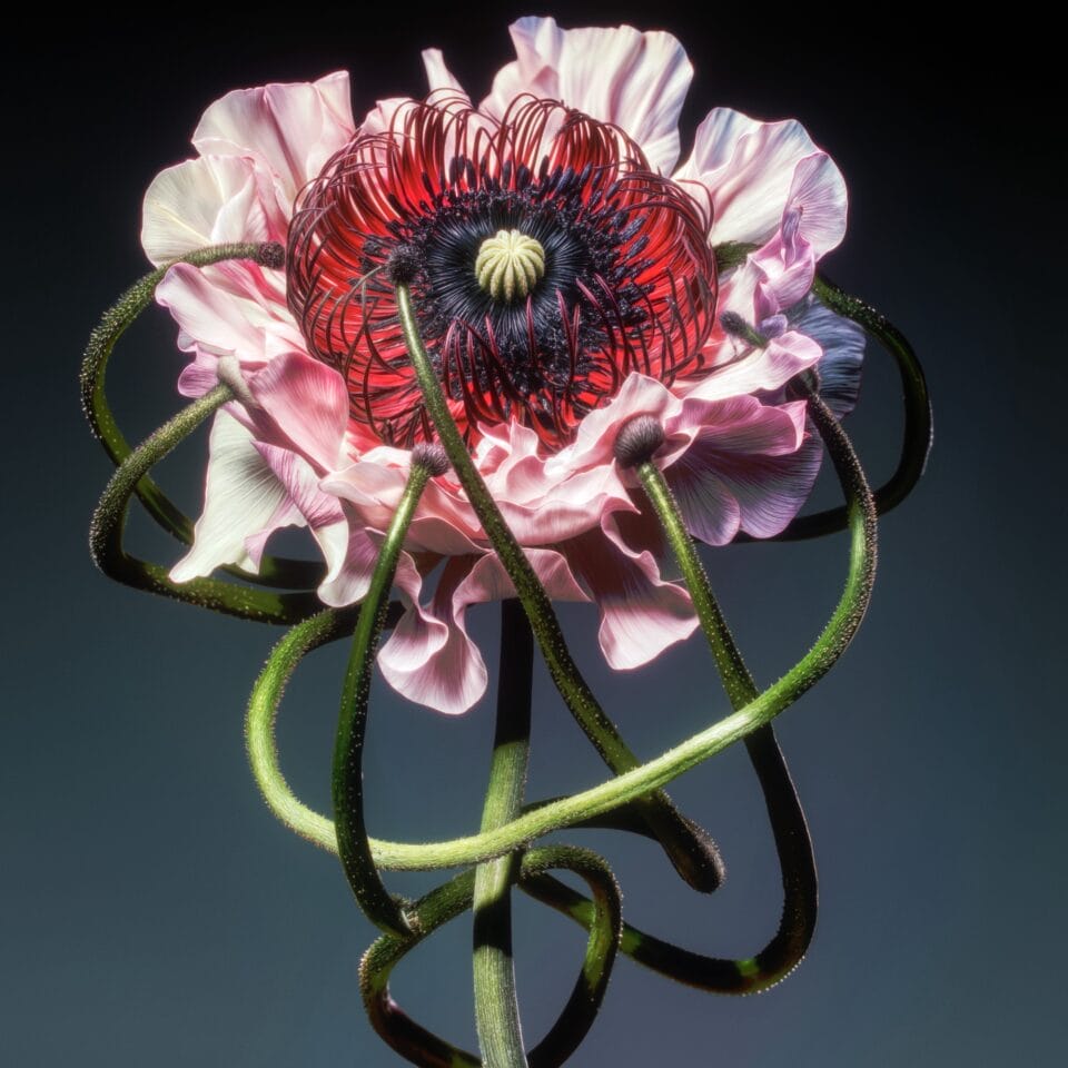 Dreamlike Ai Generated Flowers By Hannes Hummel (11)