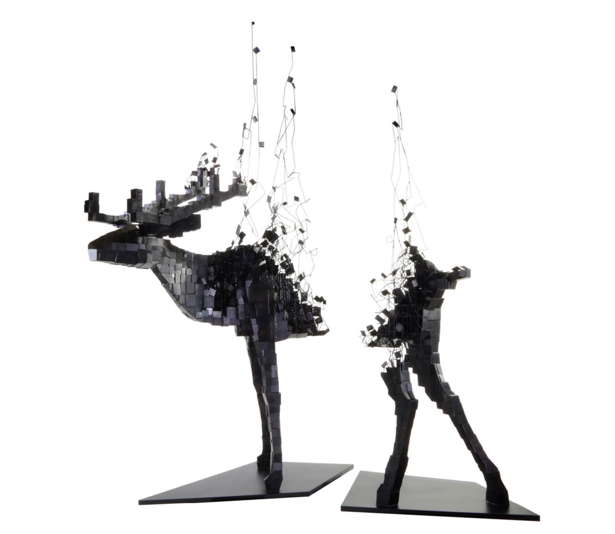 Ethereal Animal Metal Sculptures By Tomohiro Inaba (12)