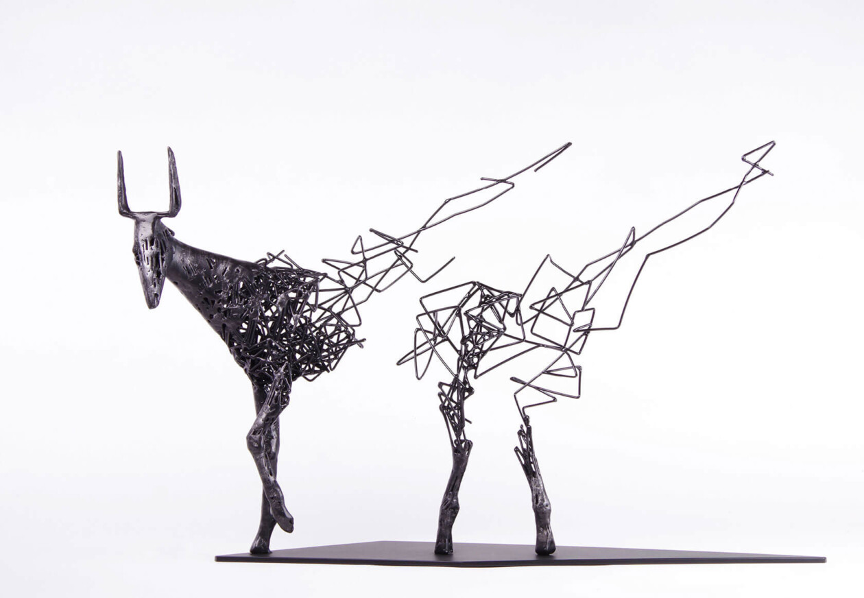 Ethereal Animal Metal Sculptures By Tomohiro Inaba (15)