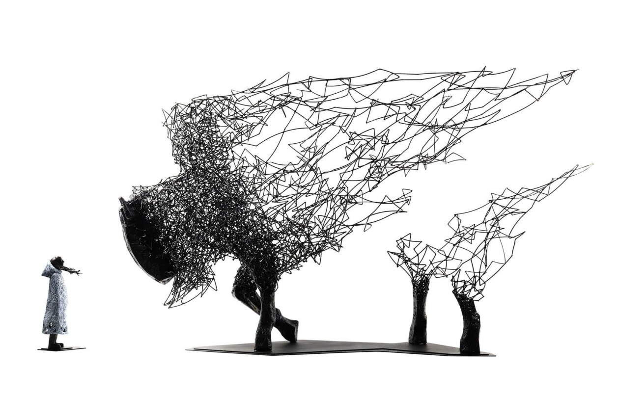 Ethereal Animal Metal Sculptures By Tomohiro Inaba (16)