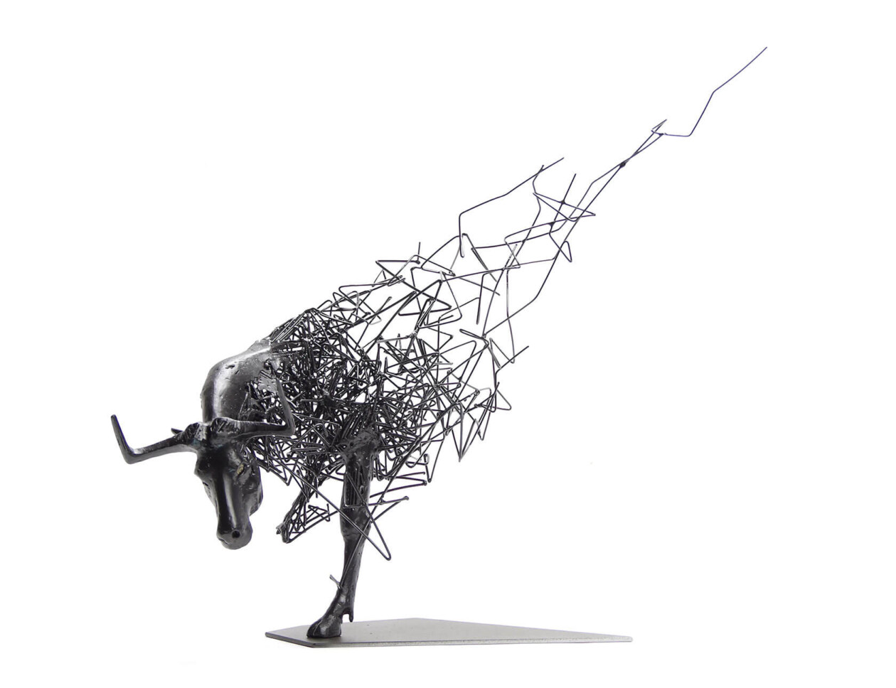 Ethereal Animal Metal Sculptures By Tomohiro Inaba (2)