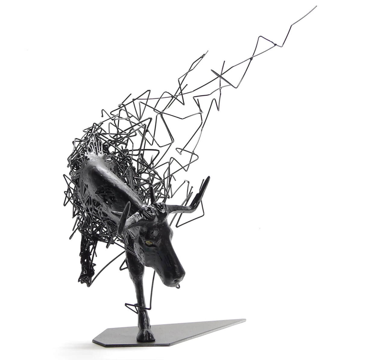 Ethereal Animal Metal Sculptures By Tomohiro Inaba (3)