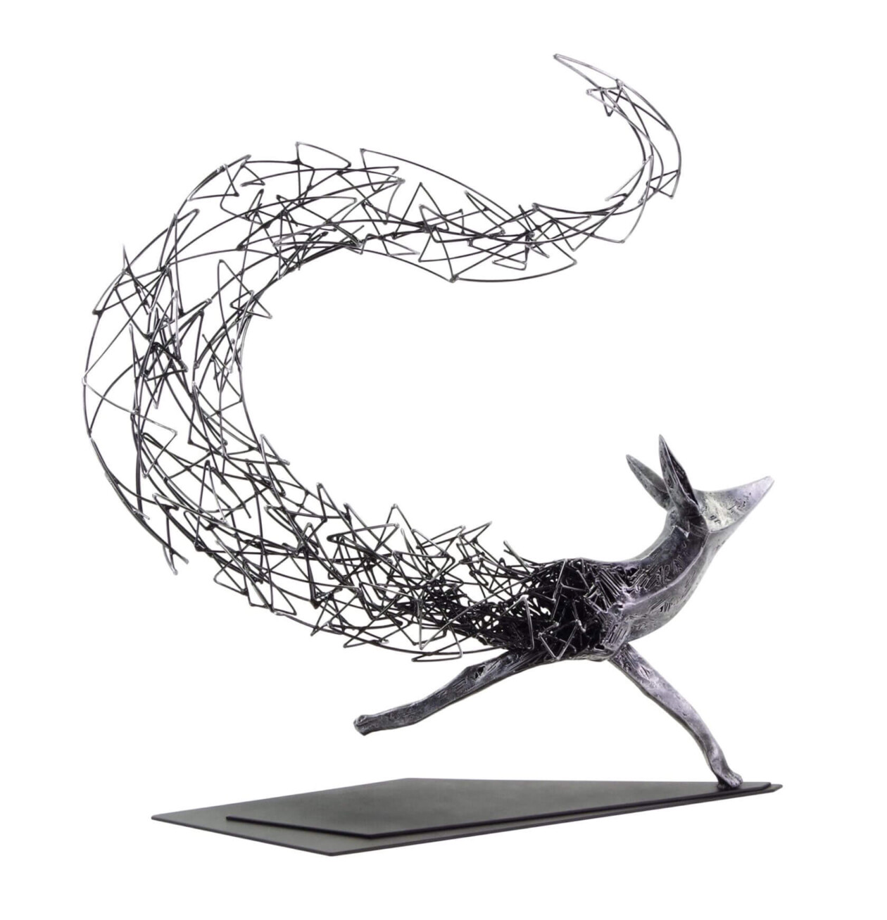 Ethereal Animal Metal Sculptures By Tomohiro Inaba (7)