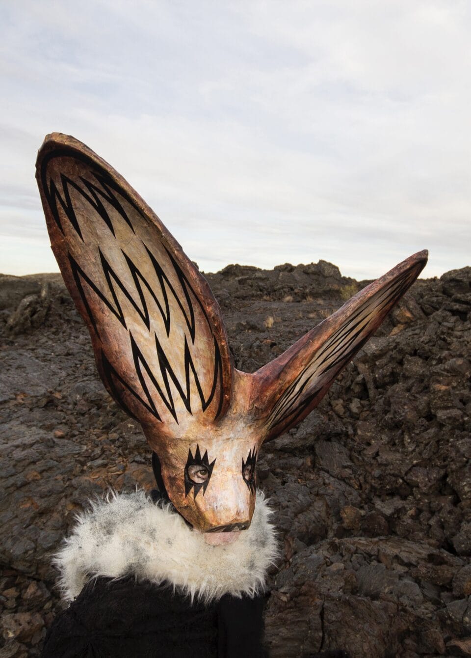 Jym Davis' Bat Papier Mâché Masks (1)