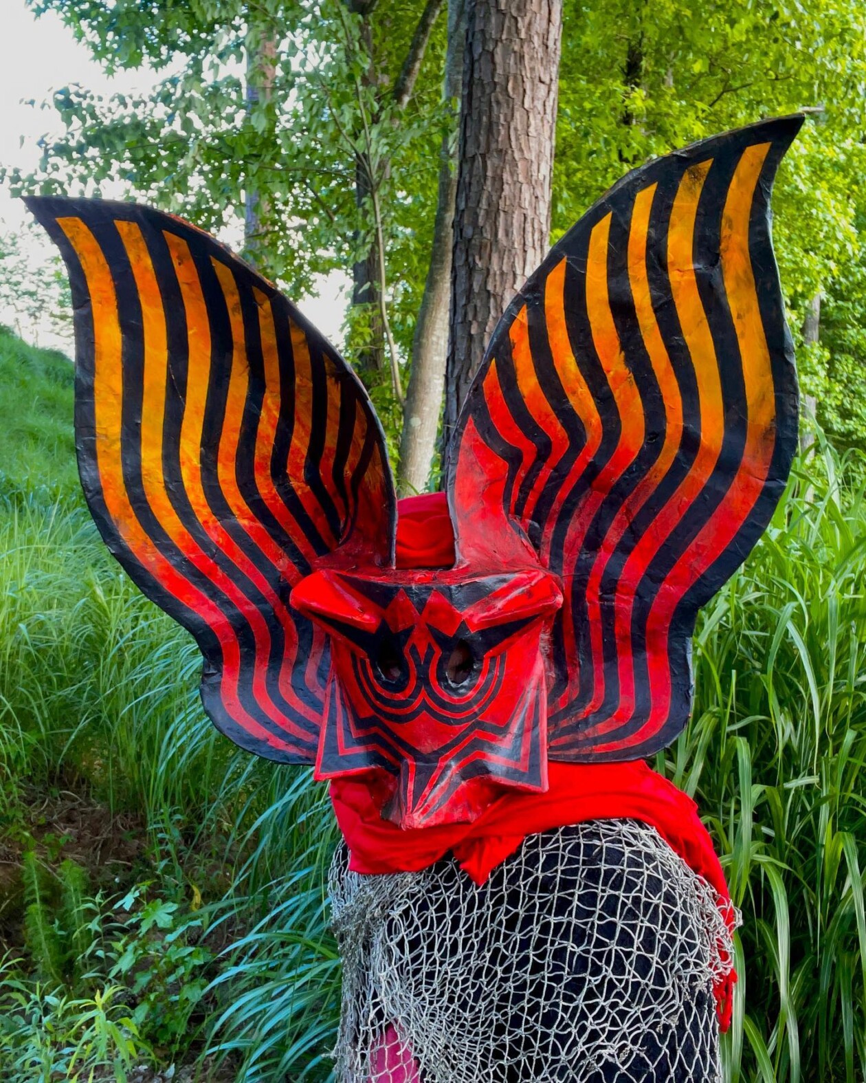 Jym Davis' Bat Papier Mâché Masks (13)