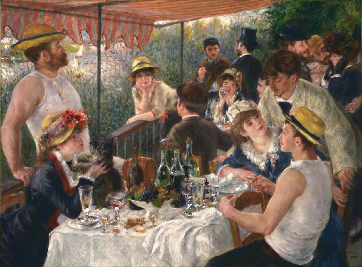 Luncheon Of The Boating Party, 1881, By Pierre Auguste Renoir