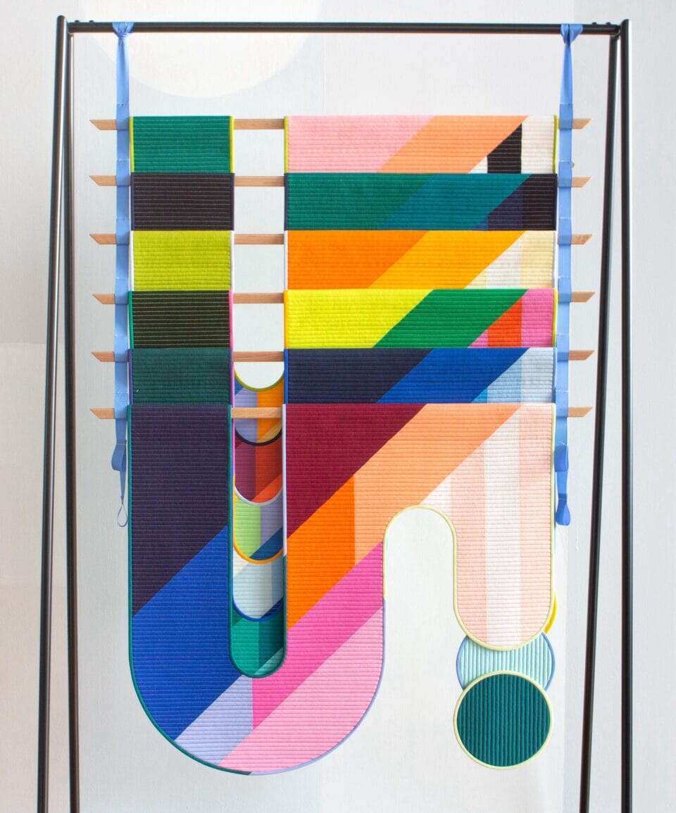 Emily Van Hoff's Vibrant Geometric Textile Art (17)