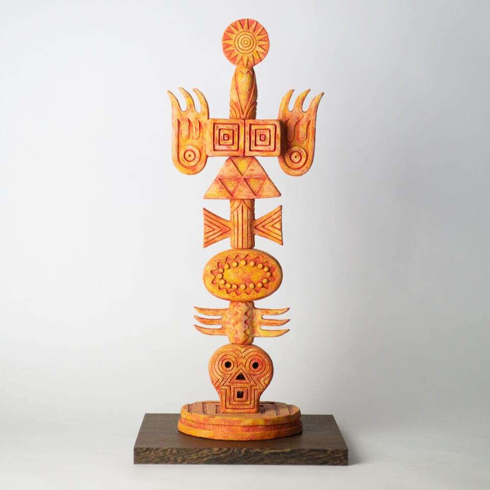 Totem Like Ceramic Sculptures By Yu Maeda (11)