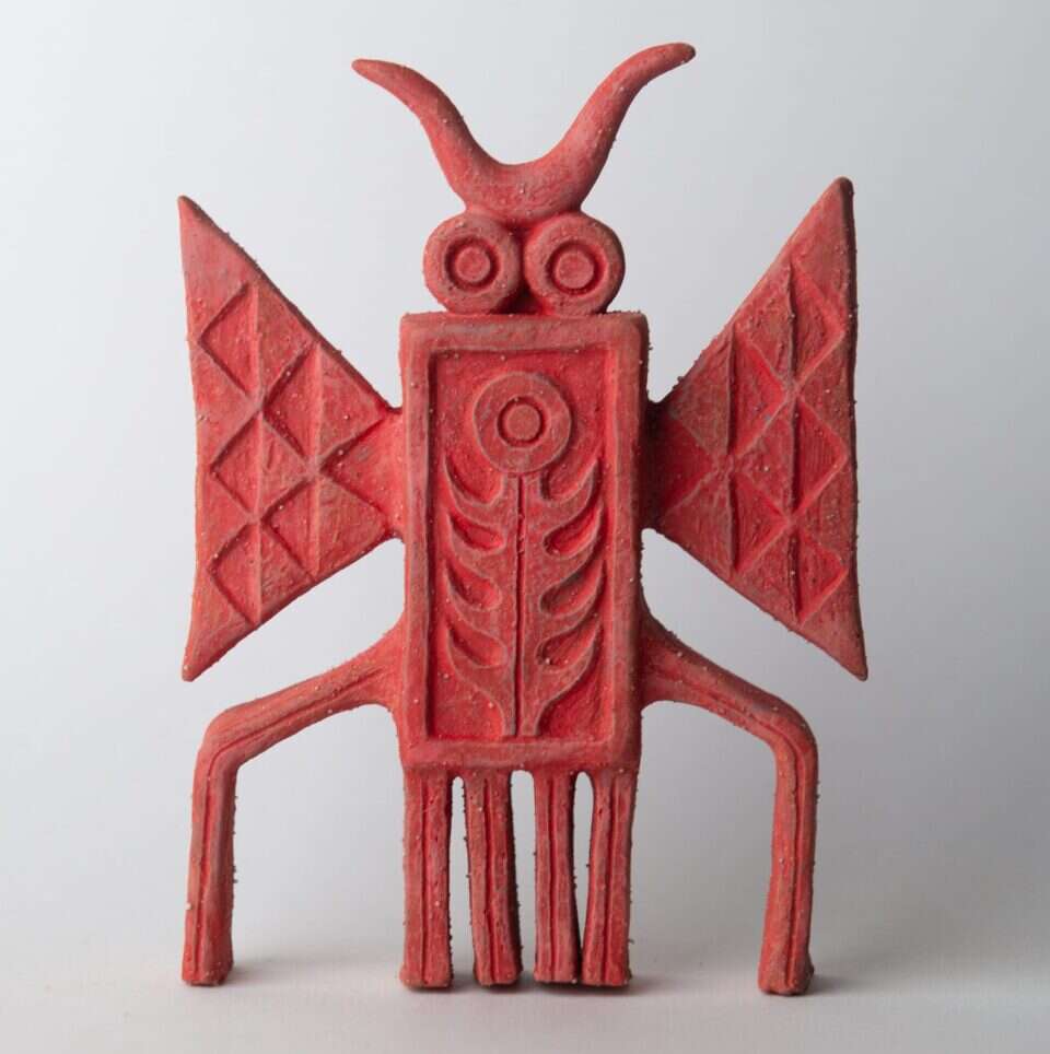 Totem Like Ceramic Sculptures By Yu Maeda (12)