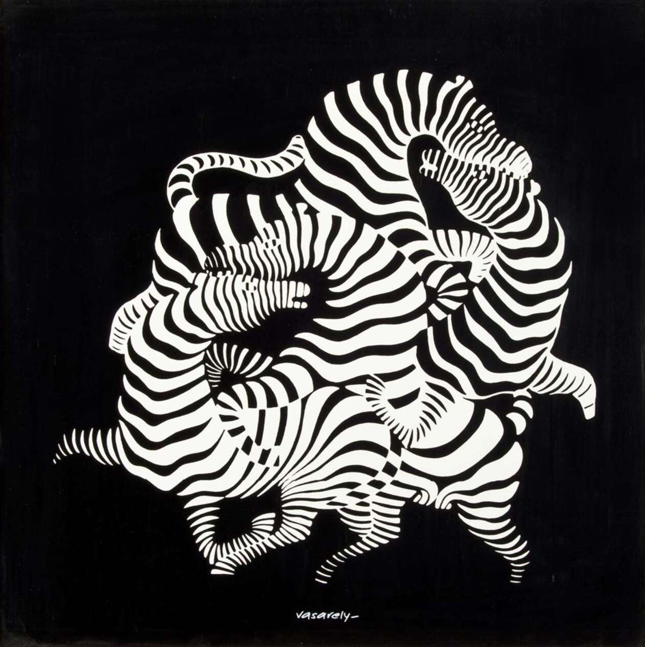 Zebra, 1937, By Victor Vasarely