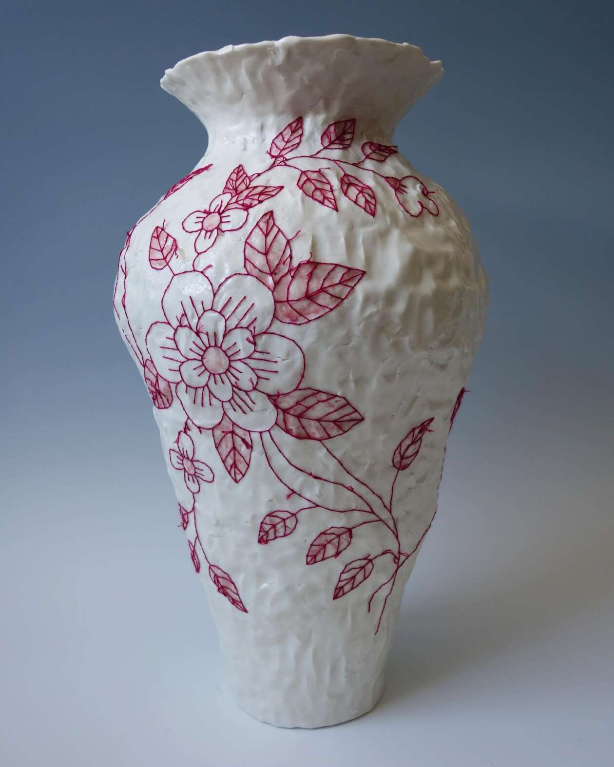 Caroline Harrius's Embroidered Porcelain (5)