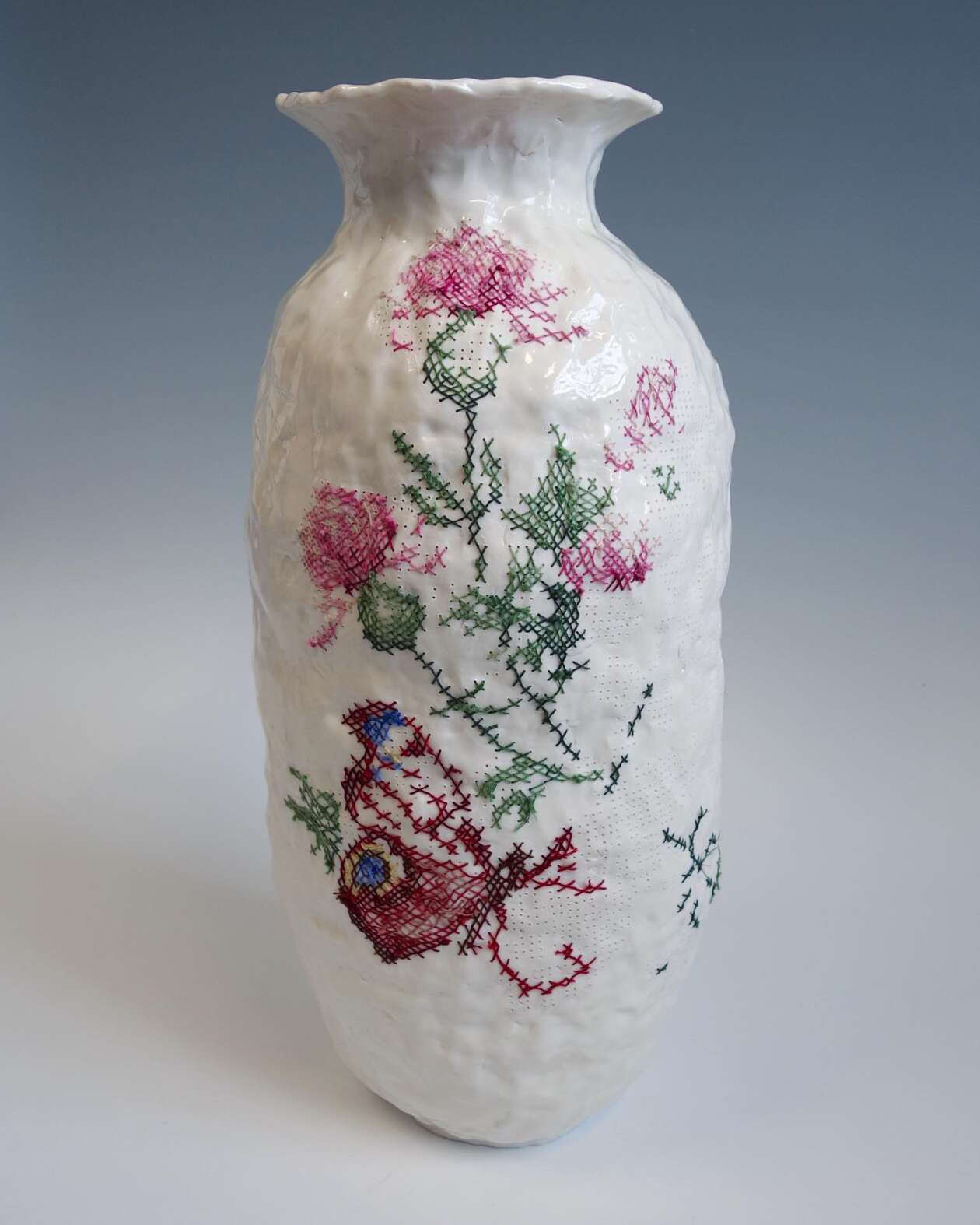 Caroline Harrius's Embroidered Porcelain (6)