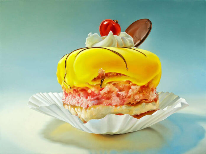 Tjalf Sparnaay's hyperrealistic food art transforms everyday meals into