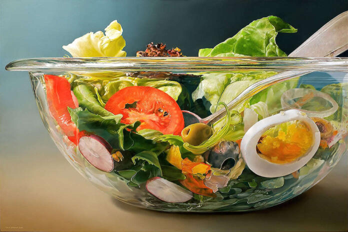 Tjalf Sparnaay's hyperrealistic food art transforms everyday meals into