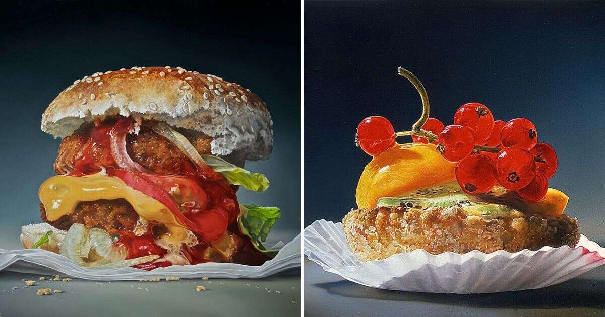Tjalf Sparnaay's hyperrealistic food art transforms everyday meals into