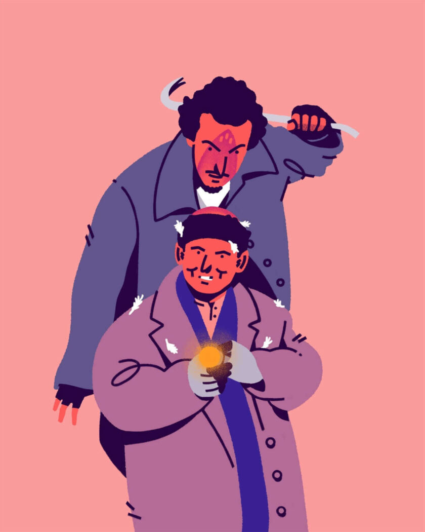 Damiano Stingone: pop culture minimalist paintings