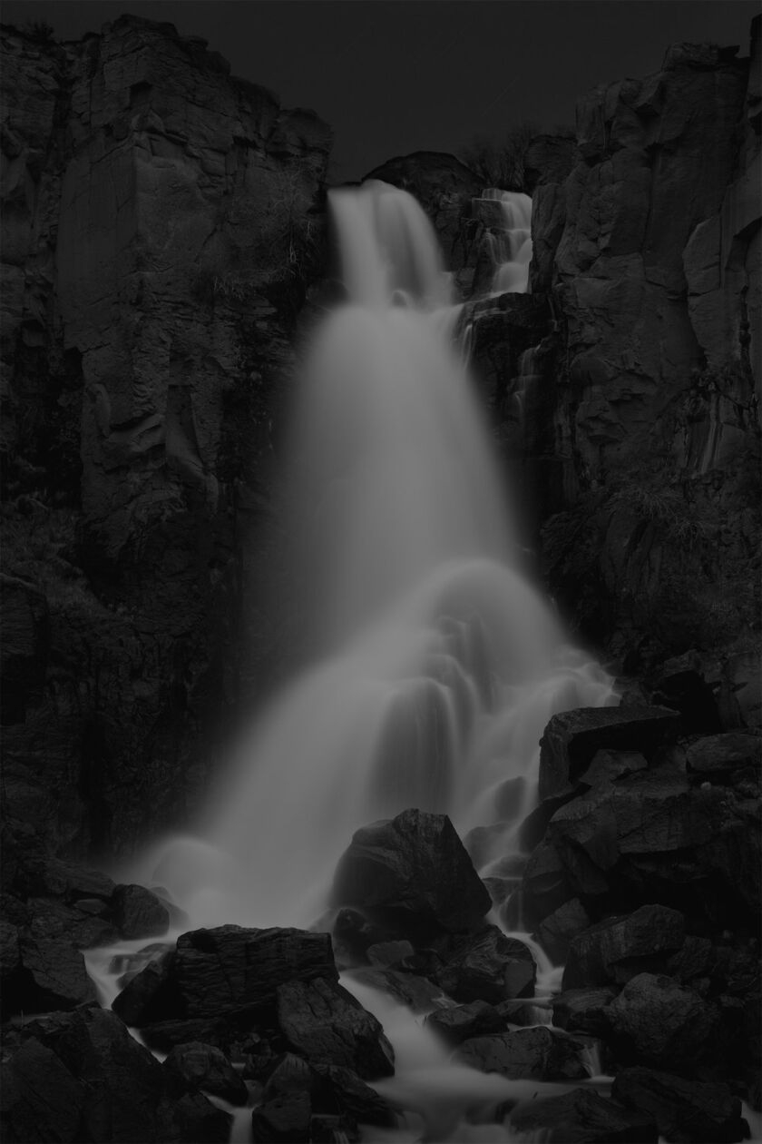 Jonathan Knight: ethereal waterfall twilight photography