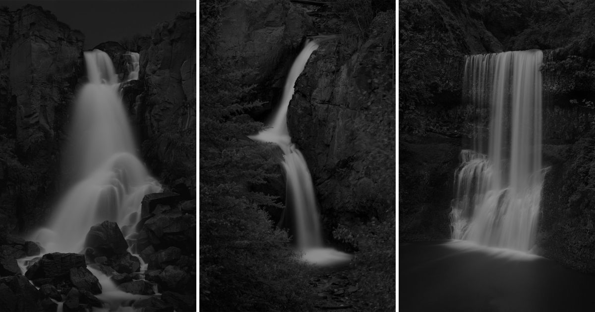 Jonathan Knight: ethereal waterfall twilight photography