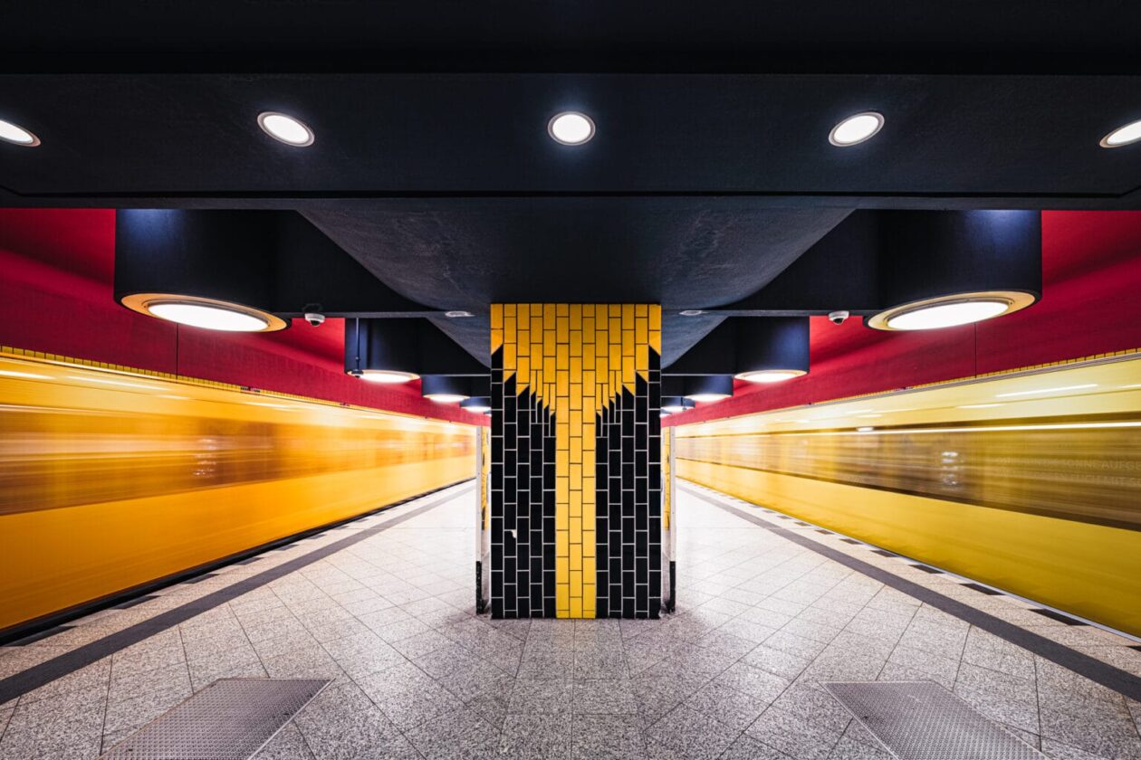 Thibault Drutel's Symmetric Subway Photography Series (1)