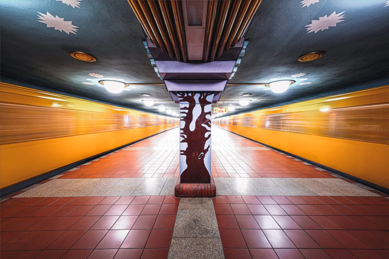 Thibault Drutel's Symmetric Subway Photography Series (2)