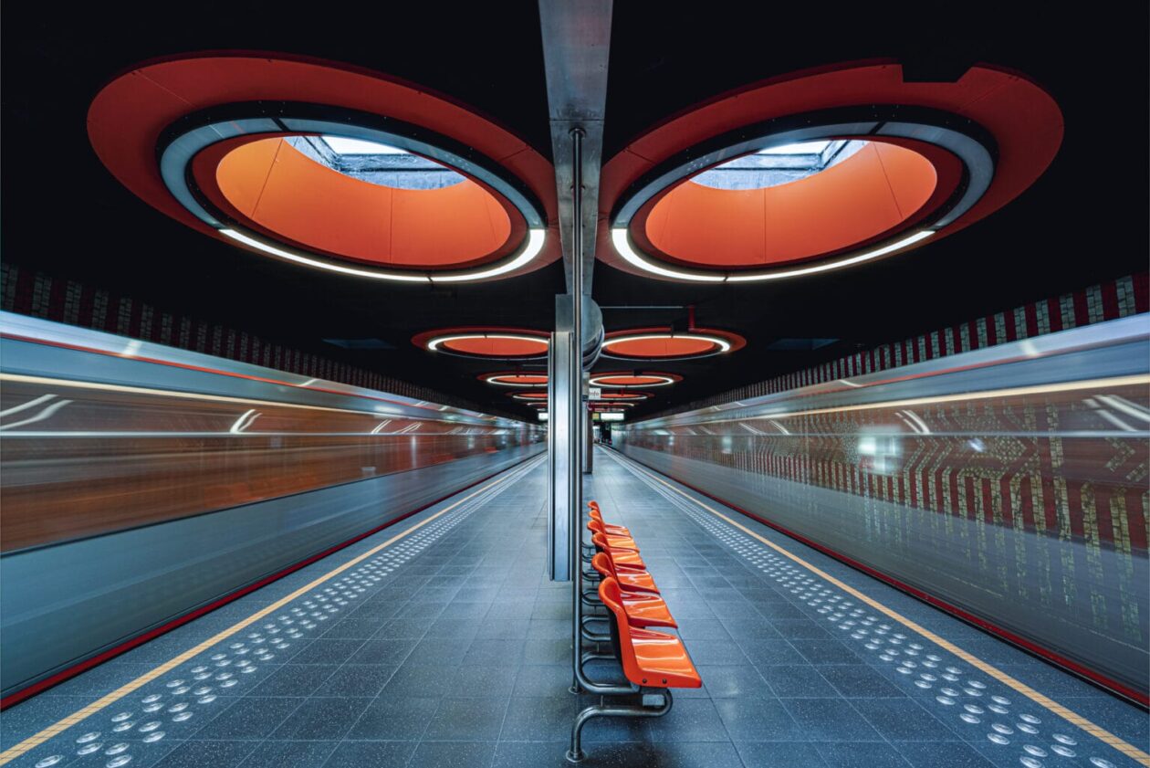 Thibault Drutel's Symmetric Subway Photography Series (3)