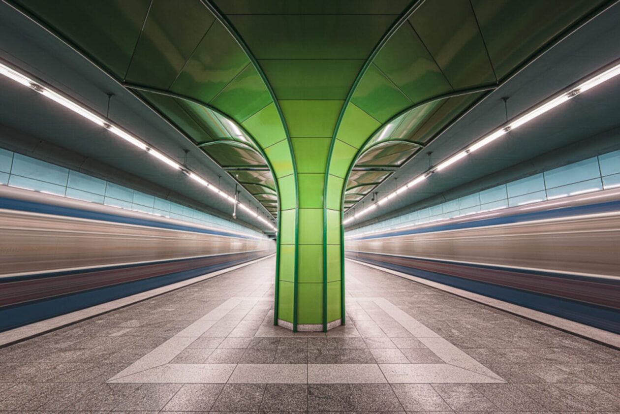 Thibault Drutel's Symmetric Subway Photography Series (8)