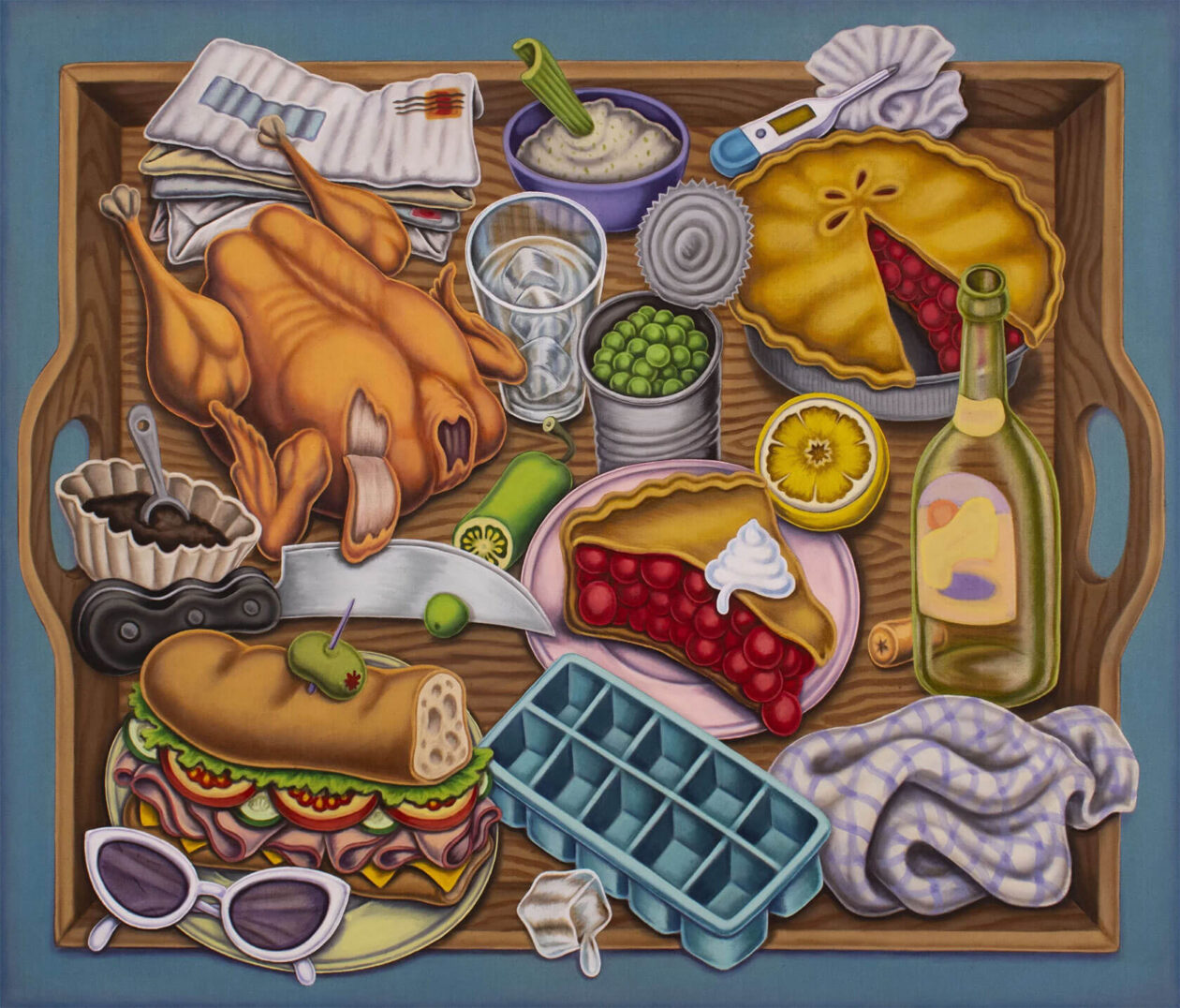 Pedro Pedro’s Picnic Series Of Food Painting (4)