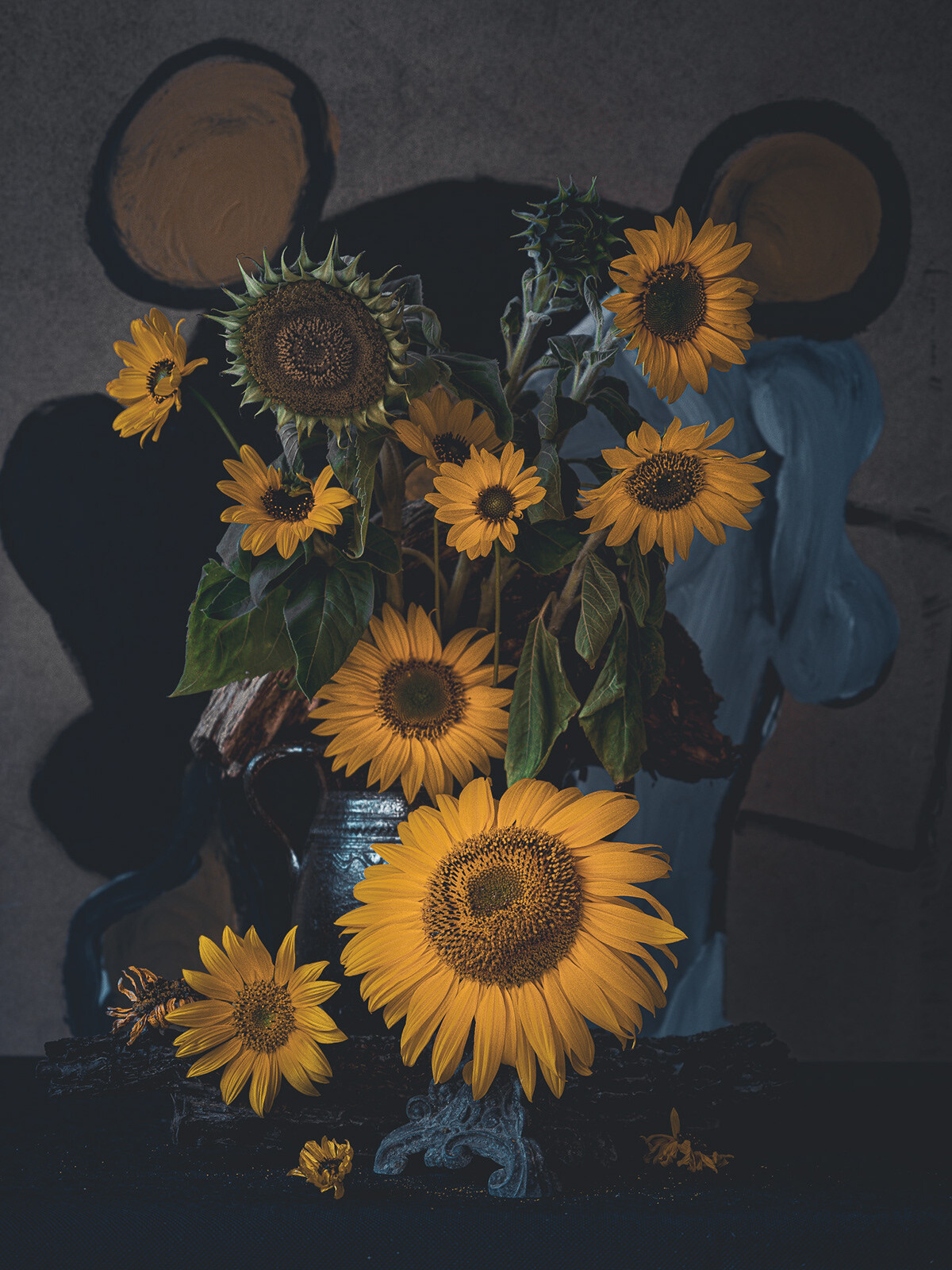 Katarzyna Mrożewska’s Sunflower Still Life Series (5)
