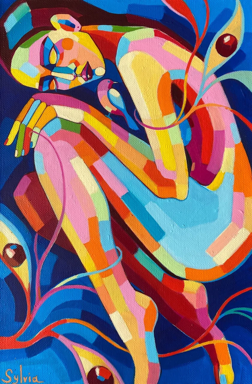 Sylvia Solovyeva's Vibrant Painting (3)